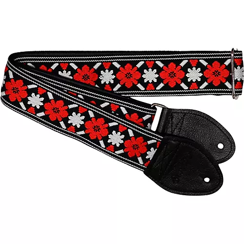 Souldier Tulip Guitar Strap Black 2 in.