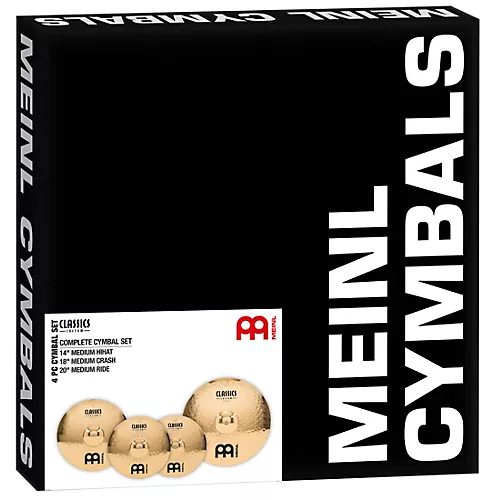 MEINL Classics Custom Brilliant Complete Cymbal Set