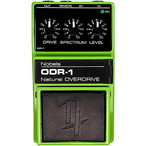 Nobels ODR-1 Natural OVERDRIVE Effects Pedal Green