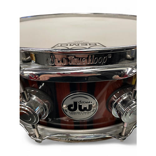 Used DW 14X5 Collector's Series Exotic Snare Ebony Drum Ebony 210