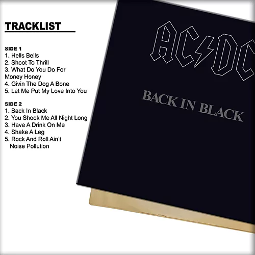 AC/DC - Back in Black Vinyl LP