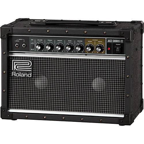 Roland JC-22 Jazz Chorus 30W 2x6.5 Guitar Combo Amplifier Black