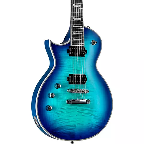 ESP LTD EC-1000T/CTM Left-Handed Electric Guitar Violet Shadow