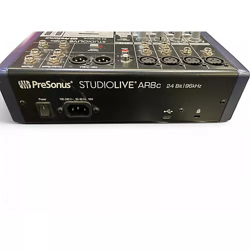 Used PreSonus STUDIOLIVE AR8C Powered Mixer
