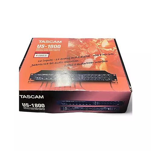 Used TASCAM US-1800 Audio Interface