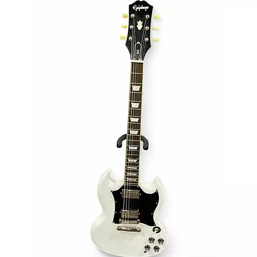 Used Epiphone SG Standard WHITE Solid Body Electric Guitar WHITE
