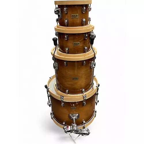 Used TAMA 4 Piece S.L.P STUDIO MAPLE Natural Drum Kit Natural