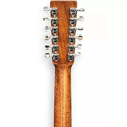 Used Martin J16E-12 Natural 12 String Acoustic Electric Guitar Natural