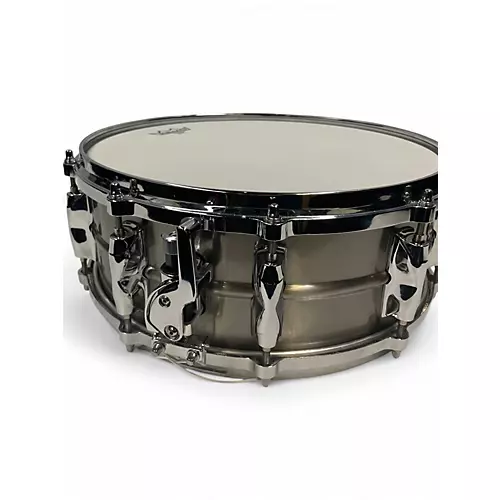 Used Yamaha 14in Recording Custom Snare Gray Drum Gray 33