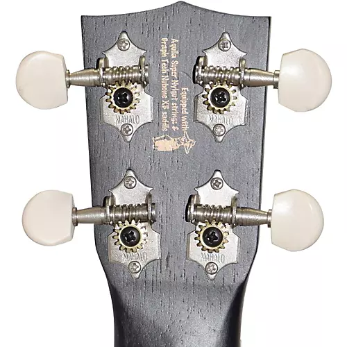 Mahalo Kahiko Plus Series Soprano Ukulele Black