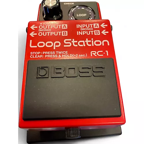 Used BOSS RC1 Loop Station Pedal