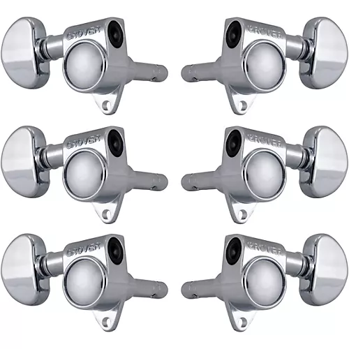 Grover Locking Rotomatics 106 Series Tuning Machines Chrome