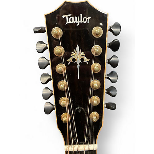 Used 2023 Taylor CUSTOM GA KOA MASTER GRADE Natural 12 String Acoustic Electric Guitar Natural