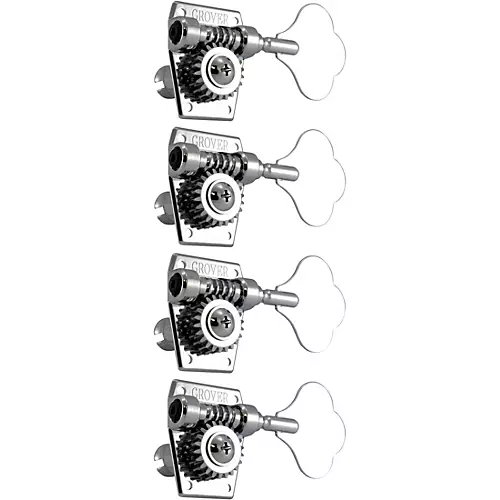 Grover Vintage Bass 142 Series Tuning Machines Chrome 4-in-line