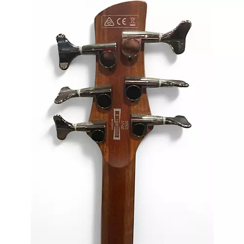 Used Ibanez SRC6 Natural Electric Bass Guitar Natural
