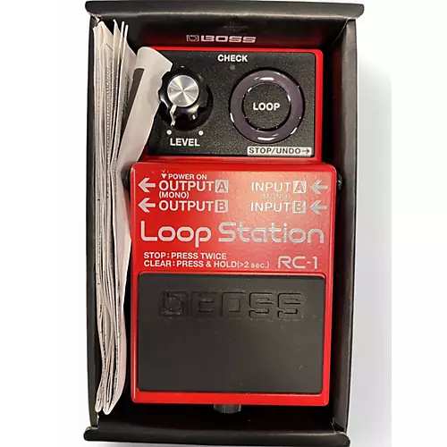 Used BOSS RC1 Loop Station Pedal