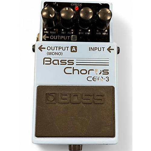 Used BOSS CEB3 Bass Chorus Bass Effect Pedal