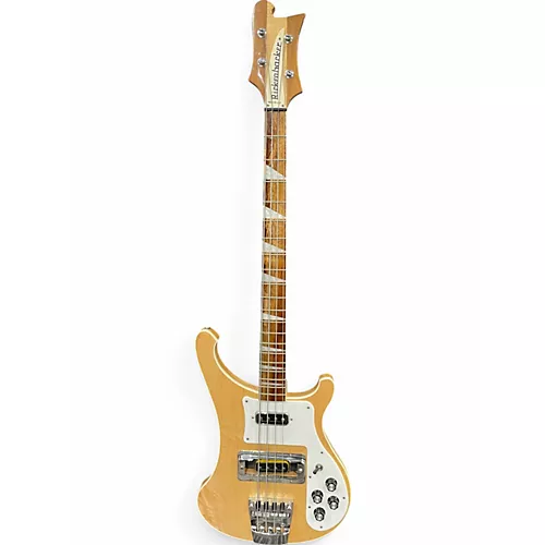 Used 2014 Rickenbacker 4003 Natural Electric Bass Guitar Natural
