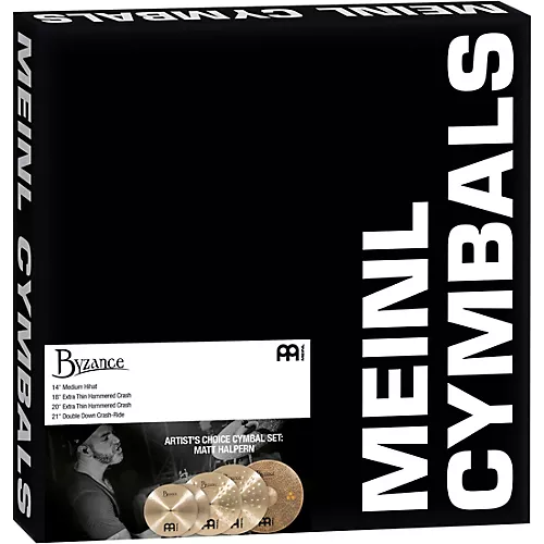 MEINL Byzance Artists Choice Cymbal Set: Matt Halpern