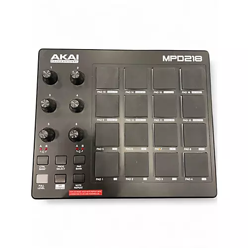 Used Akai Professional MPD218 MIDI Controller