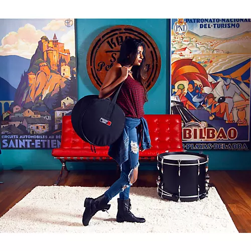 Gator GP-Standard-100 Padded 5-Piece Standard Drum Bag Set Black