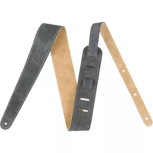 Fender Reversible Suede Strap Grey and Tan 2 in.