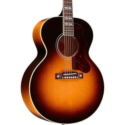 Gibson J-185 Original Acoustic-Electric Guitar Vintage Sunburst
