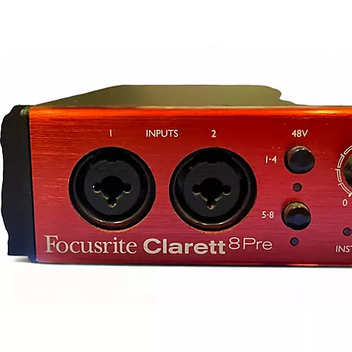 Used Focusrite Clarett 8Pre USB Audio Interface