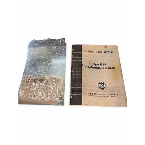 Used RCA TYPE 77-DX Ribbon Microphone