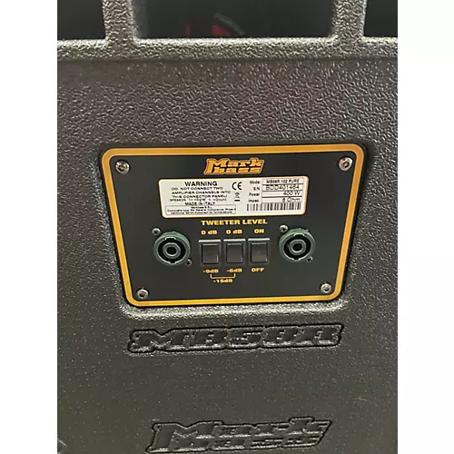 Used Markbass MB58R 102 PURE 210 8OHM Bass Cabinet