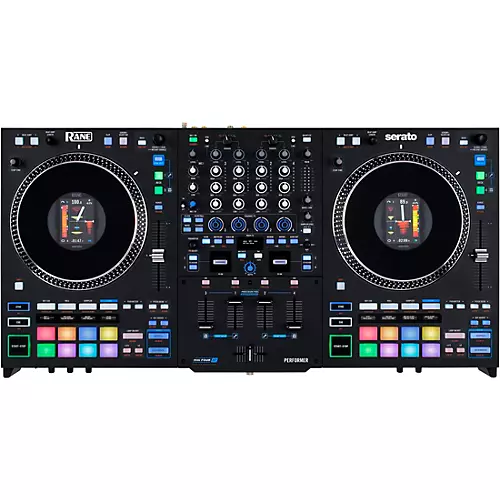 RANE PERFORMER Advanced 4-Channel Motorized DJ Controller Black