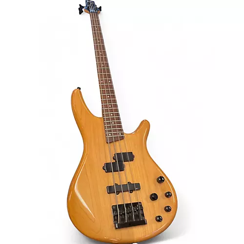 Used Ibanez SR400 Natural Electric Bass Guitar Natural