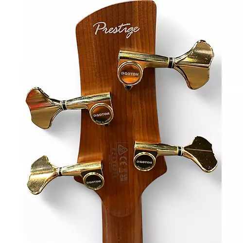 Used 2025 Ibanez SR5500 Natural Electric Bass Guitar Natural