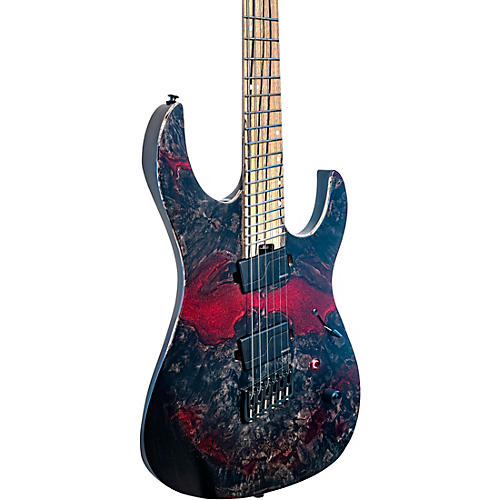 Legator Ninja 6-String Multi-Scale X Series Electric Guitar Black Widow