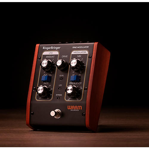 Warm Audio RingerBringer Ring Modulator Effects Pedal Black