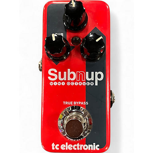 Used TC Electronic Sub N Up Octaver Effect Pedal