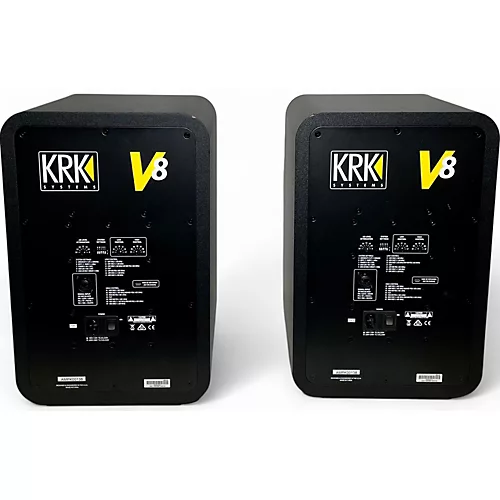 Used KRK V8 SERIES 4 PAIR Powered Monitor