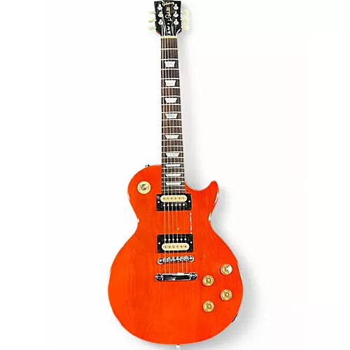 Used 2015 Gibson LES PAUL 100 STUDIO Cherry Solid Body Electric Guitar Cherry