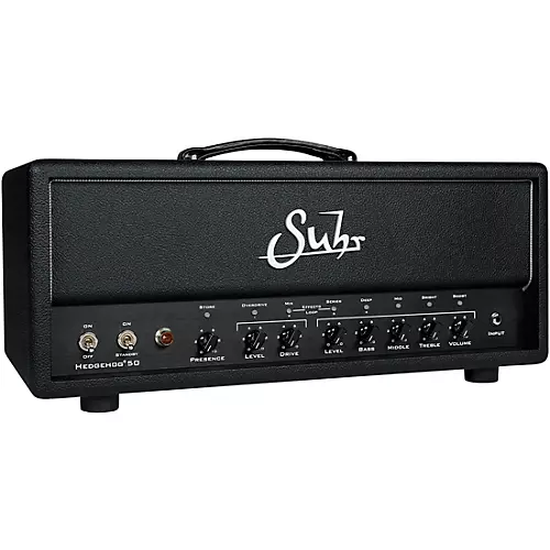 Suhr Hedgehog 50 Head Blk W|Tolex Front