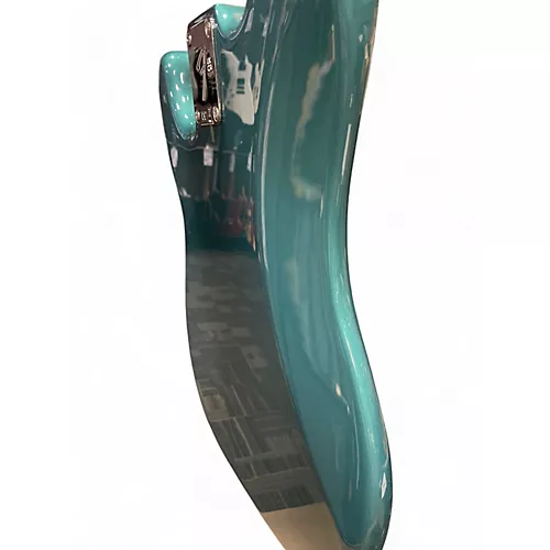 Used Fender Player Precision Bass Green Electric Bass Guitar Green