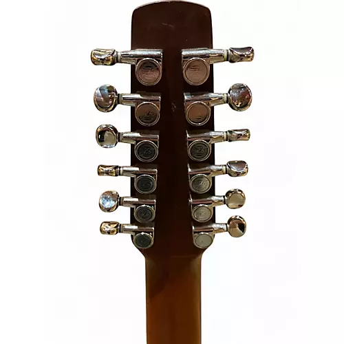 Used Seagull s12+ satin brown 12 String Acoustic Electric Guitar satin brown