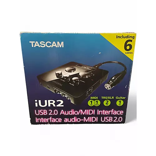 Used TASCAM iUR2 Audio Interface
