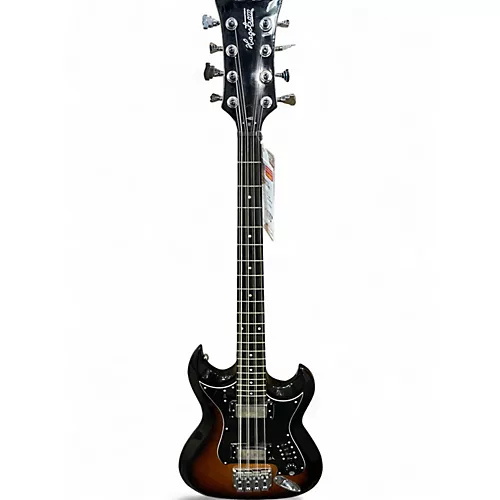Used Hagstrom H8-II 3 Tone Sunburst Electric Bass Guitar 3 Tone Sunburst