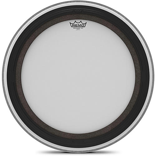 Remo Ambassador SMT Coated Bass Drum Head 24 in. White