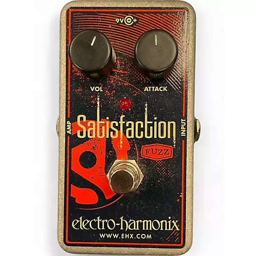 Used Electro-Harmonix Satisfaction Fuzz Effect Pedal