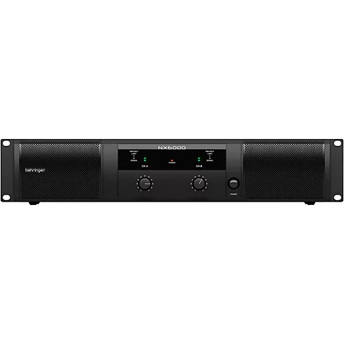 Behringer NX6000 6,000W 2-Channel Power Amplifier