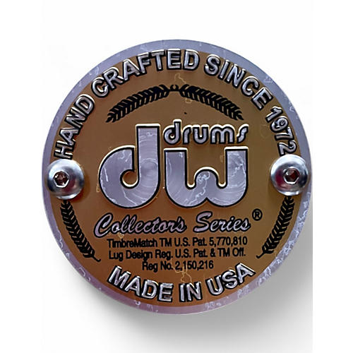 Used 2004 DW 4 Piece Collector's Series Gold Drum Kit Gold