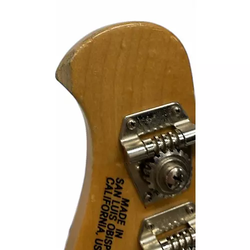 Vintage 1990 Ernie Ball Music Man Classic Sabre Blue Electric Bass Guitar Blue