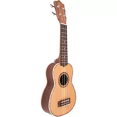 Lanikai Cedar Solid Top Soprano Ukulele Natural