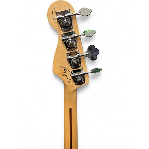 Used Fender Troy Sanders Jaguar Bass Silverburst Electric Bass Guitar Silverburst